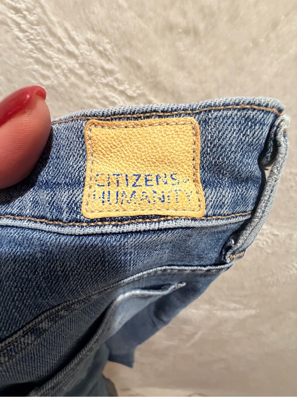 Citizens of Humanity Premium Vintage Bootcut Jeans 26 Made USA Distressed - Picture 10 of 15
